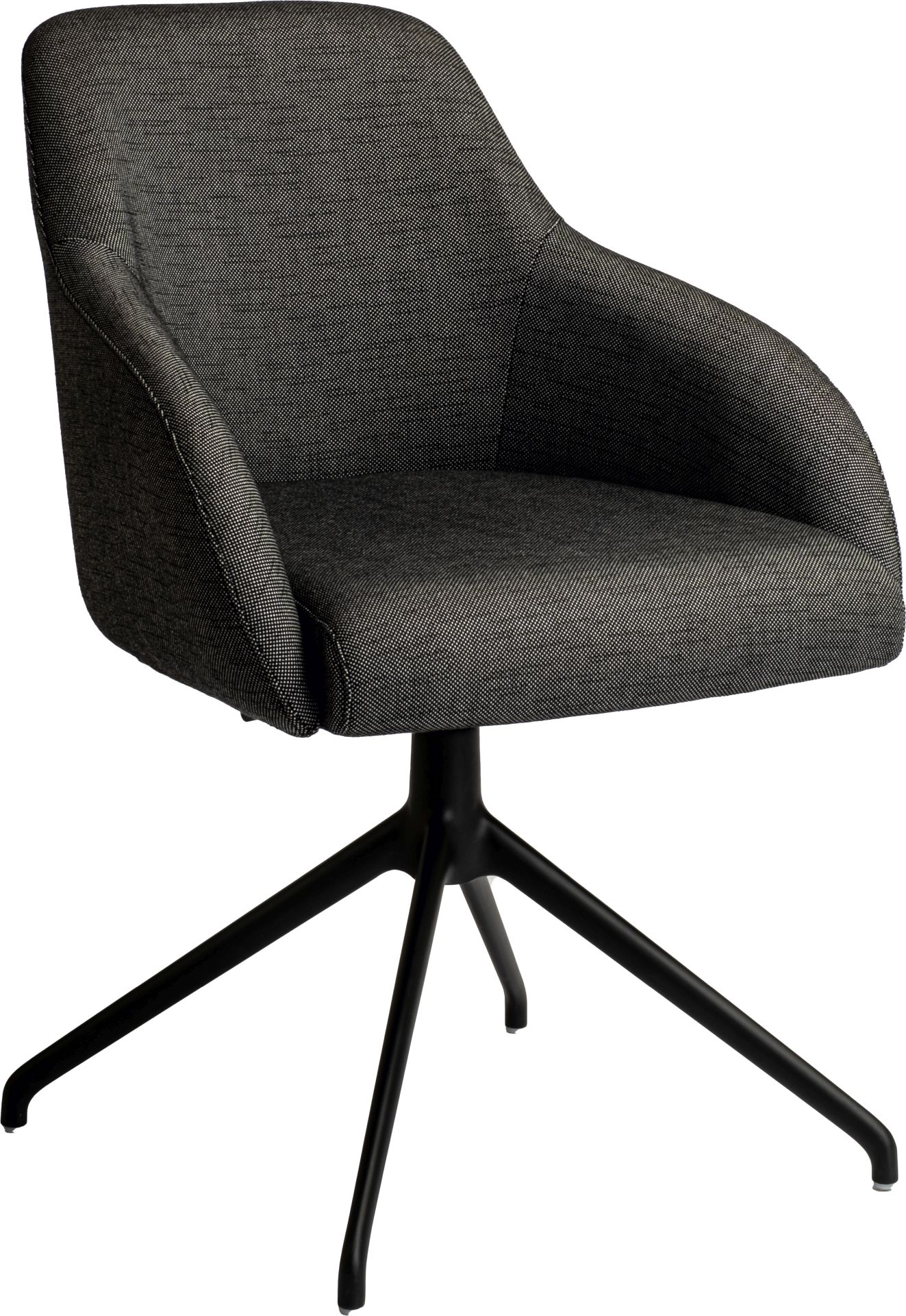 Stern Turn Drehsessel schwarz matt / seidenschwarz von Stern Gartenmöbel