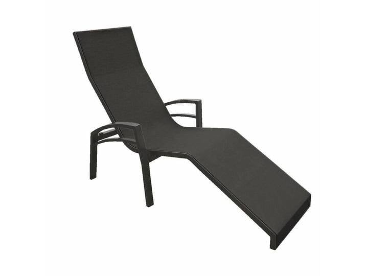 Stern Balance Relaxliege - Gestell Alu anthrazit Liegefläche Textil karbon von Stern