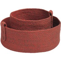 Stern Dekokorb-Set Rope Ø20x13 cm/Ø30x10 cm von Stern