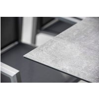 Stern Interno Tisch Aluminium Vierkantrohr mit Silverstar 2.0 180 - 220x100 cm von Stern