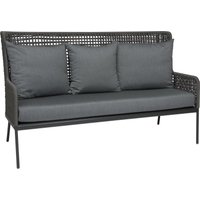 Stern Lounge Sofa Greta Alu anthrazit Kordel plati von Stern