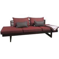 Stern New Holly Best-of-Set Loungeliege Aluminium/Outdoorstoff inkl. Kissen und Kuscheldecke von Stern