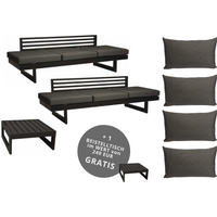 Stern New Holly-Set 2 Lounges mit Beistelltisch + 1 Beistelltisch gratis von Stern