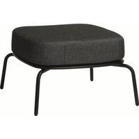 Stern Odea Lounge-Hocker Aluminium schwarz matt von Stern