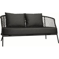 Stern Odea Lounge-Sofa Aluminium schwarz matt von Stern