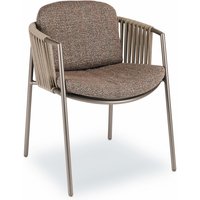 Stern Sessel ZOE Alu sand / Melange rosé von Stern