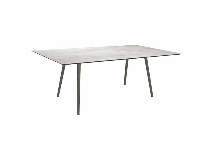 Stern Tischsystem Interno, Aluminium Rundrohr/HPL - Aluminium anthrazit , HPL Zement hell , 180 × 100,Tischbein mit Höhenausgleich,Industrial Stern Tischsystem Interno, Aluminium Rundrohr/HPL - Aluminium anthrazit , HPL Zement hell , 180 × 100,Tischbein mit Höhenausgleich,Industrial von Stern
