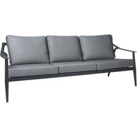 Stern Vanda Loungesofa 3-Sitzer Aluminium mit Kissen, versch. Farben von Stern