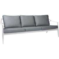 Stern Vanda Loungesofa 3-Sitzer Aluminium mit Kissen, versch. Farben von Stern