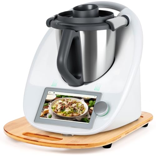 SternSinn Gleitbrett für Thermomix TM6/TM5, Brett für Thermomix mit 4 Rollen, Thermomix Unterlage, Leicht Gleitendes Bambus Rollbrett/Slider für Thermomix, Holzfarbe SternSinn Gleitbrett für Thermomix TM6/TM5, Brett für Thermomix mit 4 Rollen, Thermomix Unterlage, Leicht Gleitendes Bambus Rollbrett/Slider für Thermomix, Holzfarbe von SternSinn