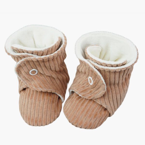 Sternchenwolke BIO Babyschuhe, Krabbelschuhe "Cafe au lait" von Sternchenwolke