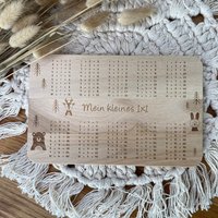 Frühstücksbrettchen | Mein Kleines 1x1 Waldtiere Schneidebrett Vesperbrett Frühstücksbrettchen | Mein Kleines 1x1 Waldtiere Schneidebrett Vesperbrett von Sternelinchen