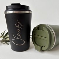 Thermobecher Mit Name Personalisiert | Kaffeebecher To Go Geschenkidee von Sternelinchen