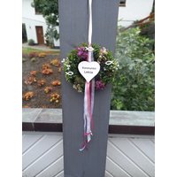 Haltbare Kommunion Türdeko, Freie Farbwahl, Türkranz, Konfirmation, Taufe, Firmung, Innen - Und Außendeko von SternenglanzClemens