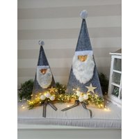 Haltbarer Led Weihnachtsmann, Nikolaus, Eingangsdeko Weihnachten, Innen - Und Außendeko, Geschenkidee, Landhaus Haltbarer Led Weihnachtsmann, Nikolaus, Eingangsdeko Weihnachten, Innen - Und Außendeko, Geschenkidee, Landhaus von SternenglanzClemens