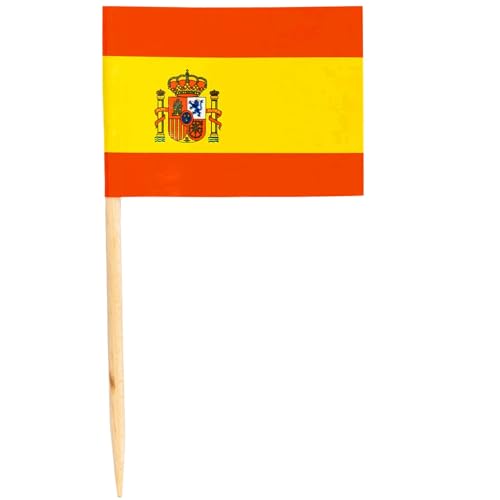 50 Spanien Party Picker 6,5 cm lang Fanartikel rot Gelb Escudo de España #53 50 Spanien Party Picker 6,5 cm lang Fanartikel rot Gelb Escudo de España #53 von Sternfabrik
