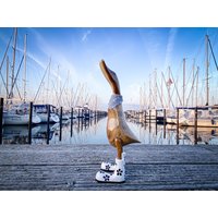 Walked Naturally With White Boots/Flowers About 45 cm High von Sternschnuppe1985