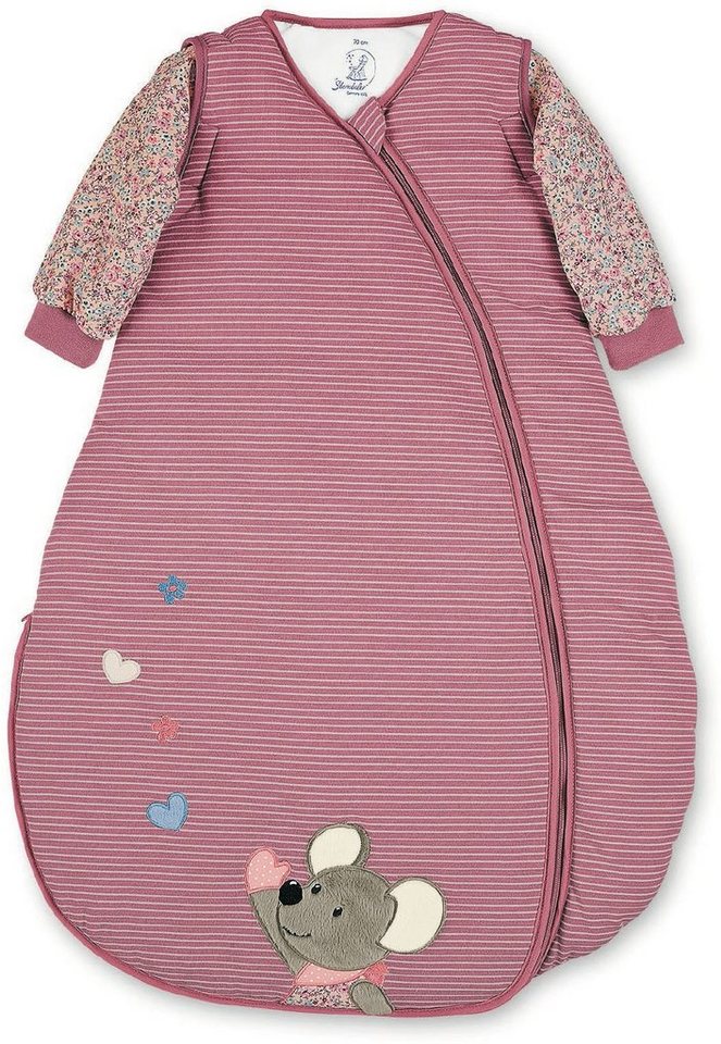 Sterntaler® Babyschlafsack Mabel (1 tlg), 2 Wegereißverschluss, wattiert aus Jersey, 3,00 TOG von Sterntaler®