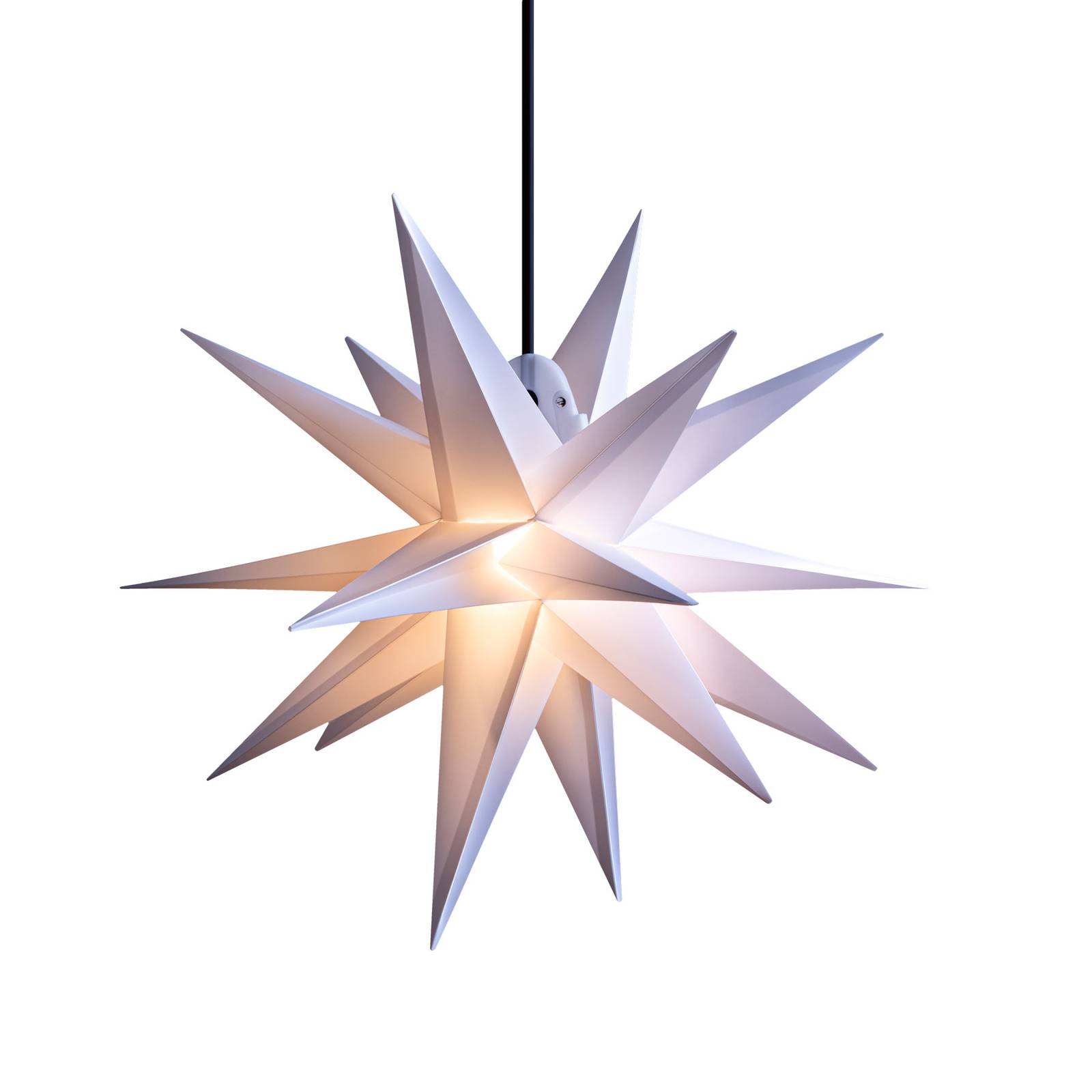 LED-Stern für außen, 18-Zacker, weiß, Ø 40 cm von Sterntaler