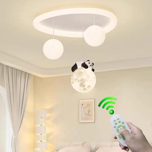 Stesulfr Deckenlampe LED Eltern-Kind-Zimmer warme Acryl-Deckenleuchte dimmbar Wolke dekorative Kronleuchter mit Fernbedienung Innen Esszimmer Küche Wohnzimmer kreative Beleuchtungskörper(3 Style) von Stesulfr