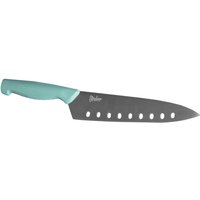 Steuber Chefmesser 33 cm, scharfes Kochmesser für Fisch, Fleisch, Kräuter, Küchenmesser mit ergonomischem Griff, grün von Steuber