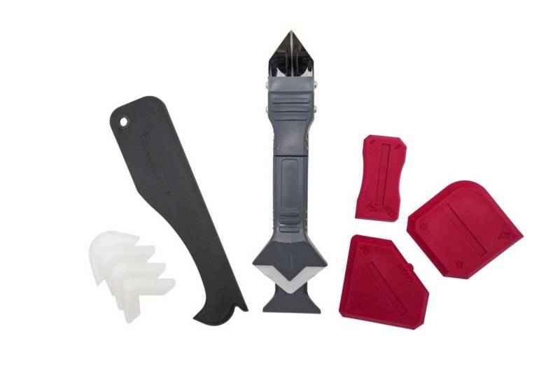 Steuber Fugenkratzer, (Set, 9-tlg), Silikon Fugenwerkzeug 9-tlg. Komplett Set, von Küche Bad Fliesen uvm. von Steuber