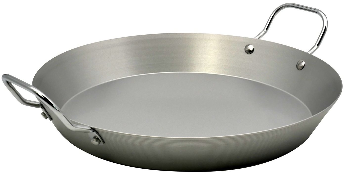 Steuber Paellapfanne, Paellapfanne für den Grill, Durchmesser 31 cm, Antihaft-Servierpfanne von Steuber