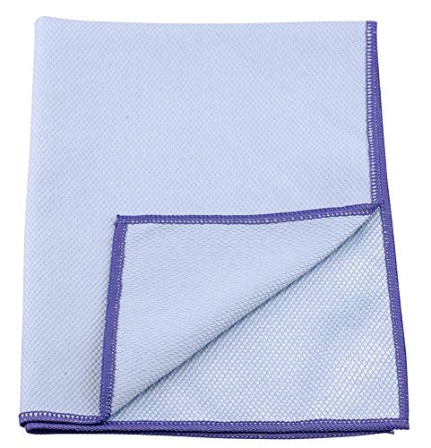 Steuber purclean Microfasertuch BEKKO mit Schuppenstruktur, extra saugstark, 30% Polyamide, 60x40cm, in blau von Steuber