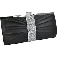 Steuer Abendtasche "Satin-Optik mit Strassbesatz" von Steuer