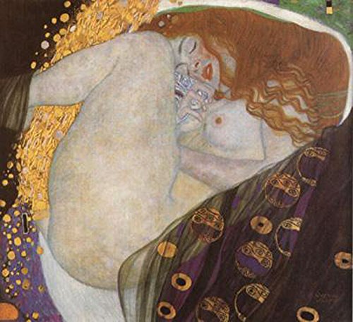 Danae,Gustav Klimt,77x83cm von Steve Art Gallery