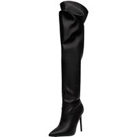 STEVE MADDEN Overkneestiefel "STEVE MADDEN Stiefel Leder/Textil" von Steve Madden