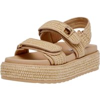 STEVE MADDEN Plateausandaletten "STEVE MADDEN Sandalen Lederimitat" von Steve Madden
