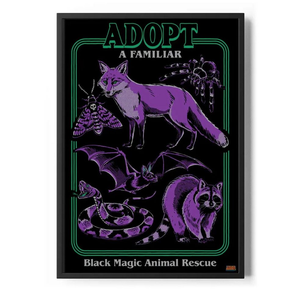 Steven Rhodes Poster Adopt A Familiar 2nd Edition Poster Standard Steven Rhodes Poster Adopt A Familiar 2nd Edition Poster Standard von Steven Rhodes
