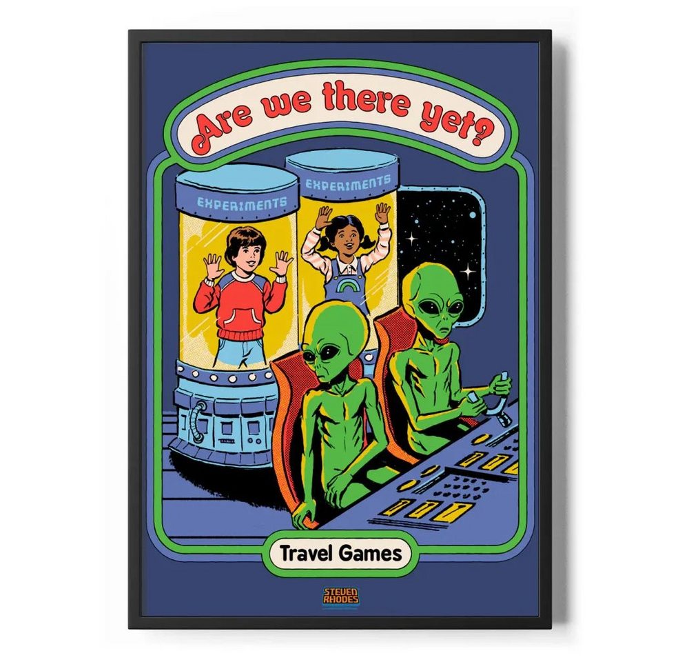 Steven Rhodes Poster Are WE There Yet Poster Standard Steven Rhodes Poster Are WE There Yet Poster Standard von Steven Rhodes
