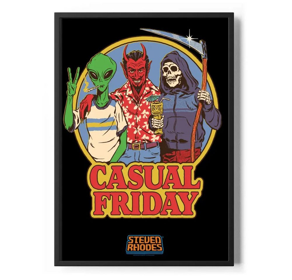 Steven Rhodes Poster Casual Friday Poster Standard Steven Rhodes Poster Casual Friday Poster Standard von Steven Rhodes