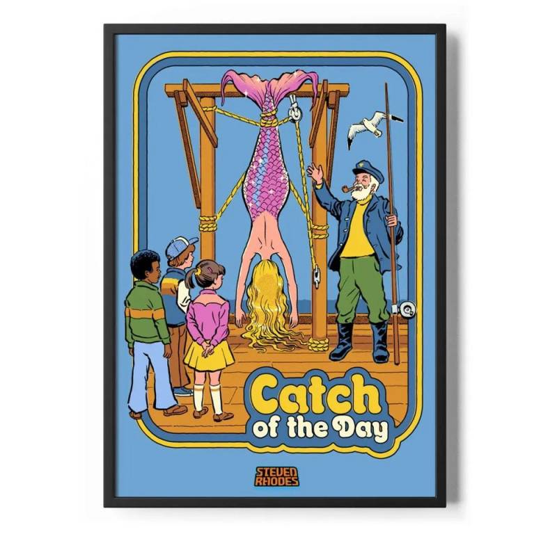 Steven Rhodes Poster Catch OF The Day Poster Standard Steven Rhodes Poster Catch OF The Day Poster Standard von Steven Rhodes
