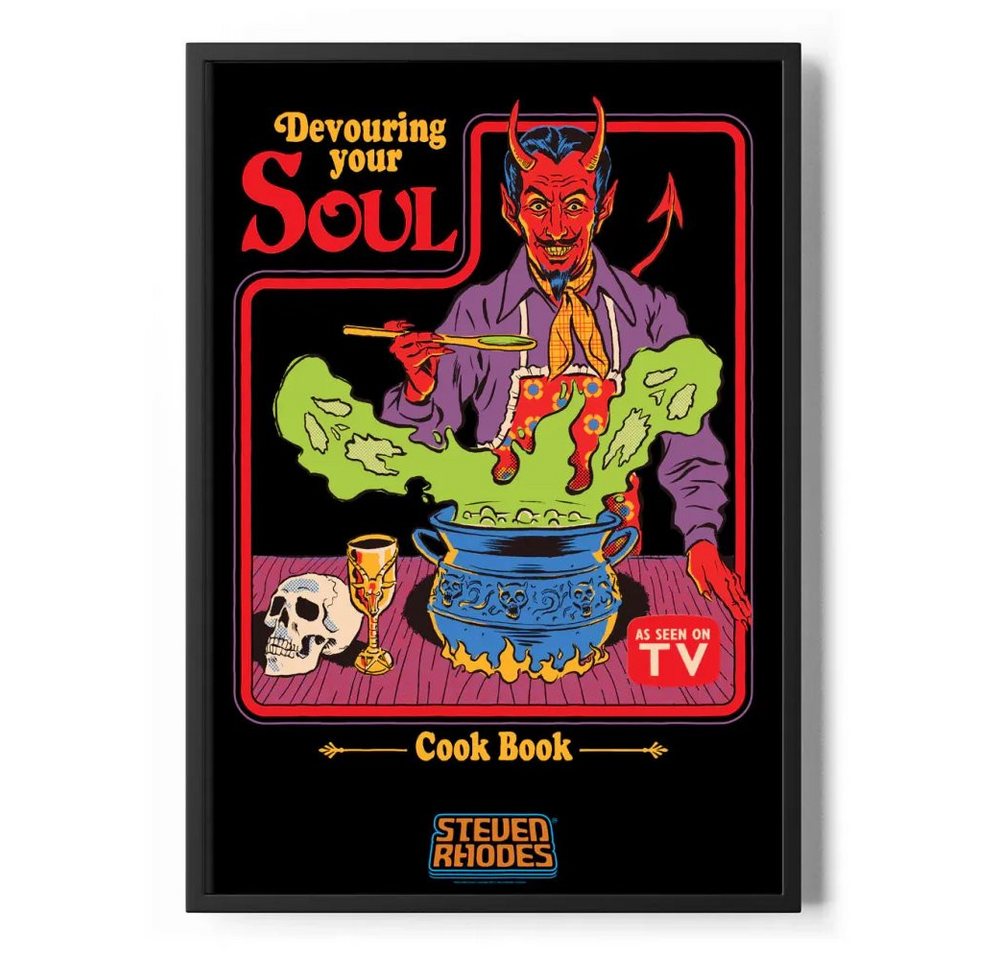 Steven Rhodes Poster Devouring Your Soul Poster Standard Steven Rhodes Poster Devouring Your Soul Poster Standard von Steven Rhodes