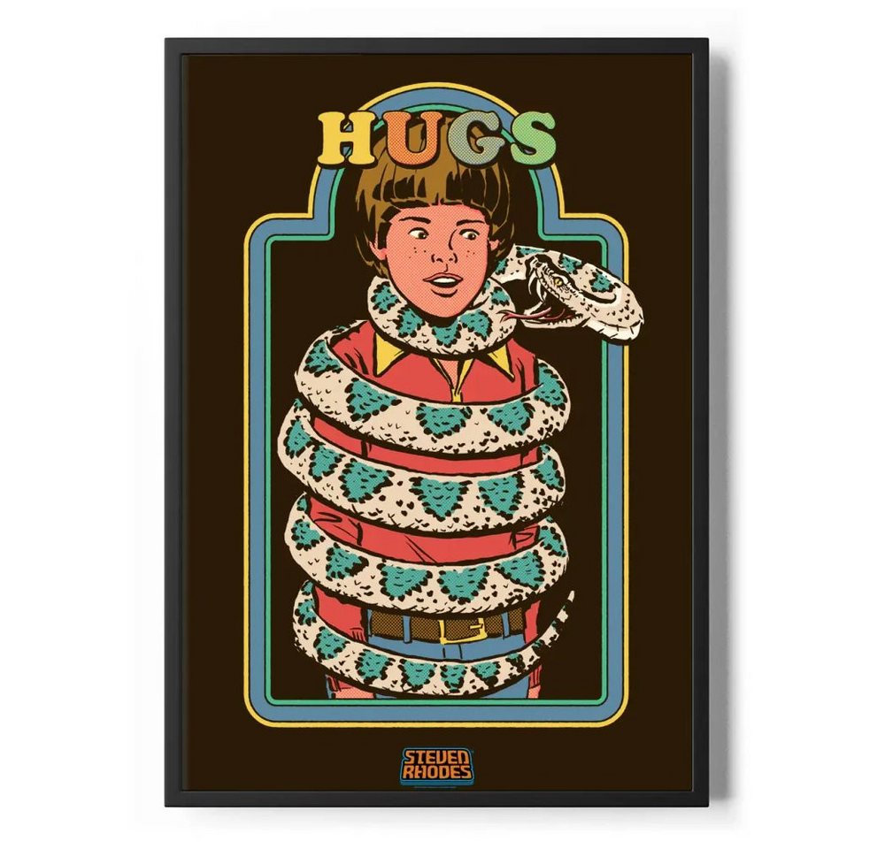Steven Rhodes Poster Hugs Poster Standard Steven Rhodes Poster Hugs Poster Standard von Steven Rhodes