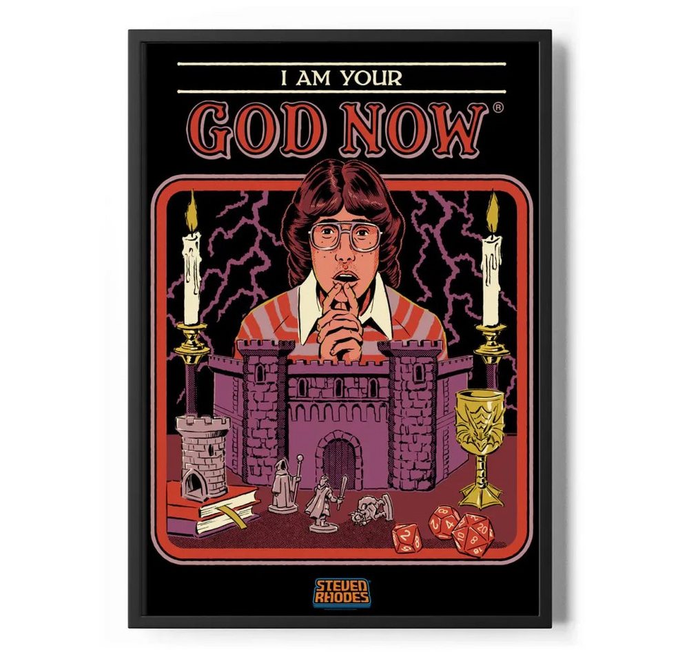 Steven Rhodes Poster I AM Your God Now Poster Standard Steven Rhodes Poster I AM Your God Now Poster Standard von Steven Rhodes