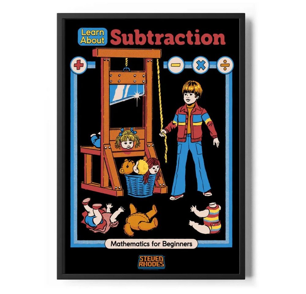 Steven Rhodes Poster Learn About Subtraction Poster Standard Steven Rhodes Poster Learn About Subtraction Poster Standard von Steven Rhodes