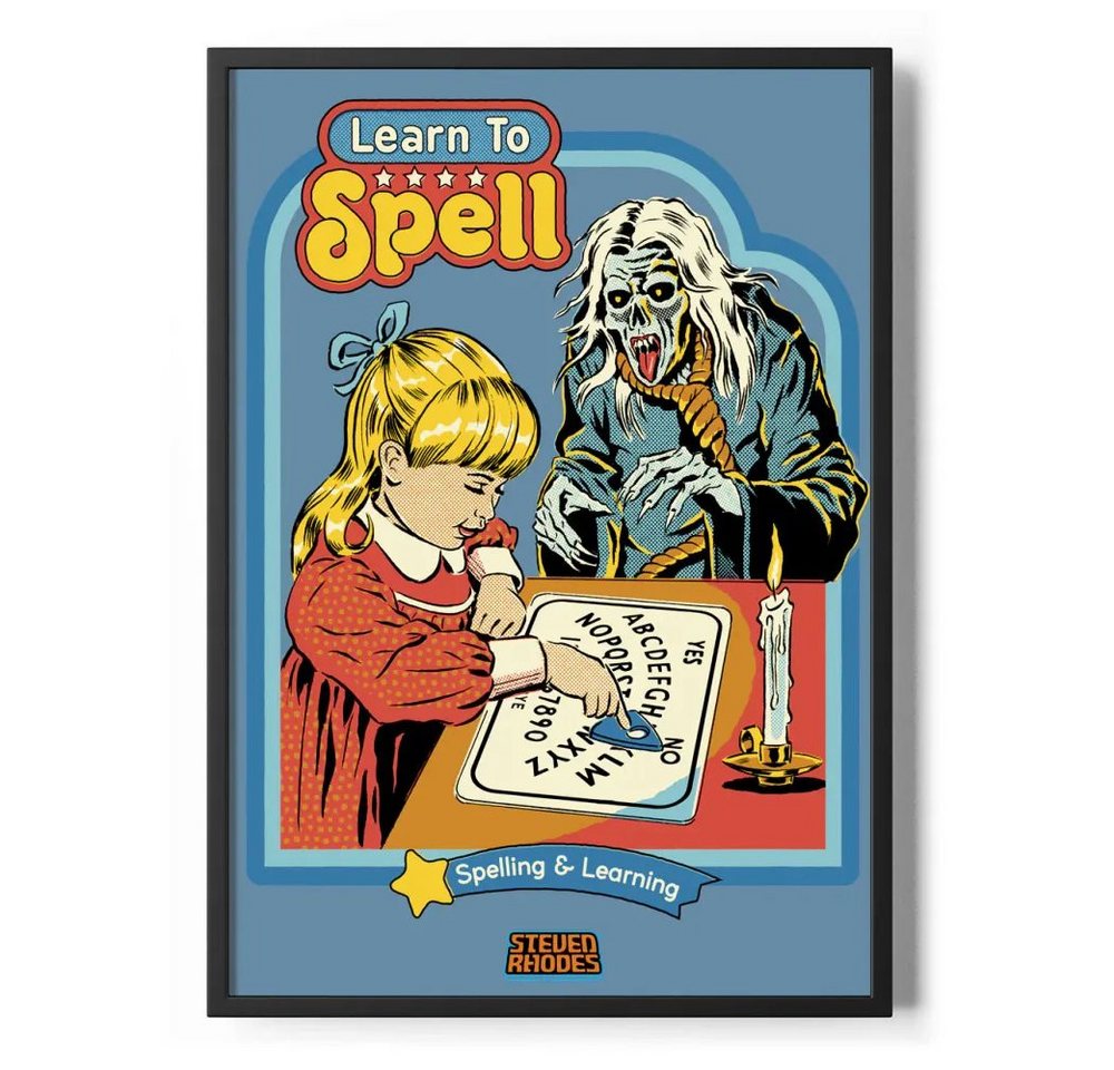 Steven Rhodes Poster Learn TO Spell Poster Standard Steven Rhodes Poster Learn TO Spell Poster Standard von Steven Rhodes
