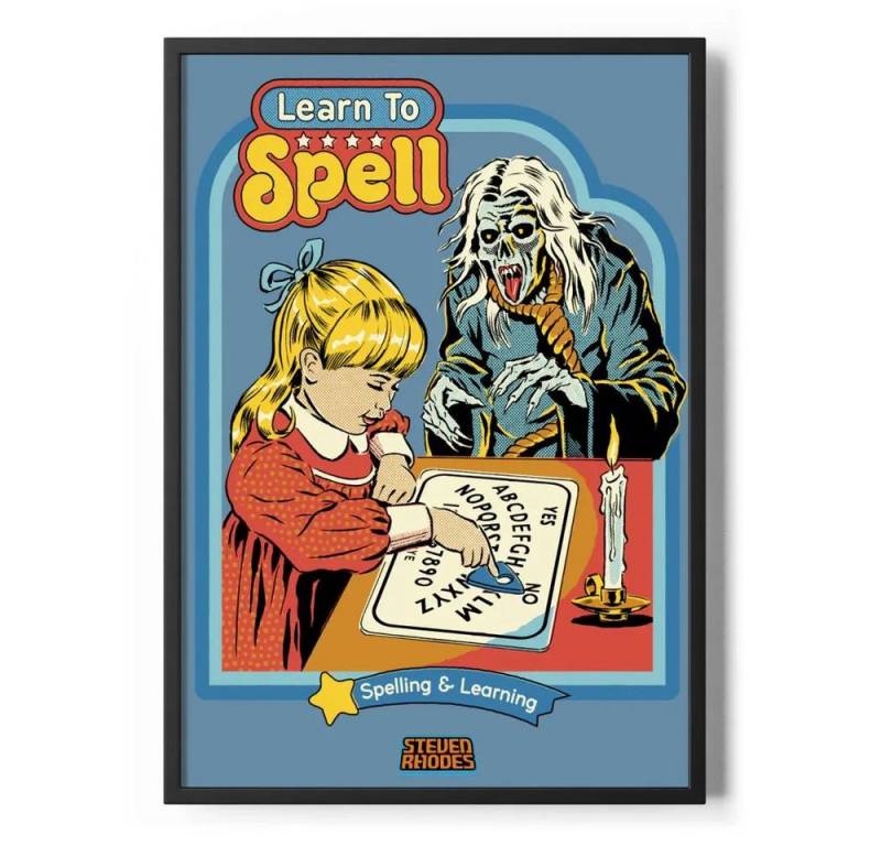 Steven Rhodes Poster Learn TO Spell Poster Standard Steven Rhodes Poster Learn TO Spell Poster Standard von Steven Rhodes