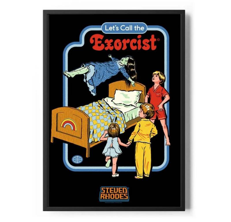 Steven Rhodes Poster Let'S Call The Exorcist Poster Standard Steven Rhodes Poster Let'S Call The Exorcist Poster Standard von Steven Rhodes