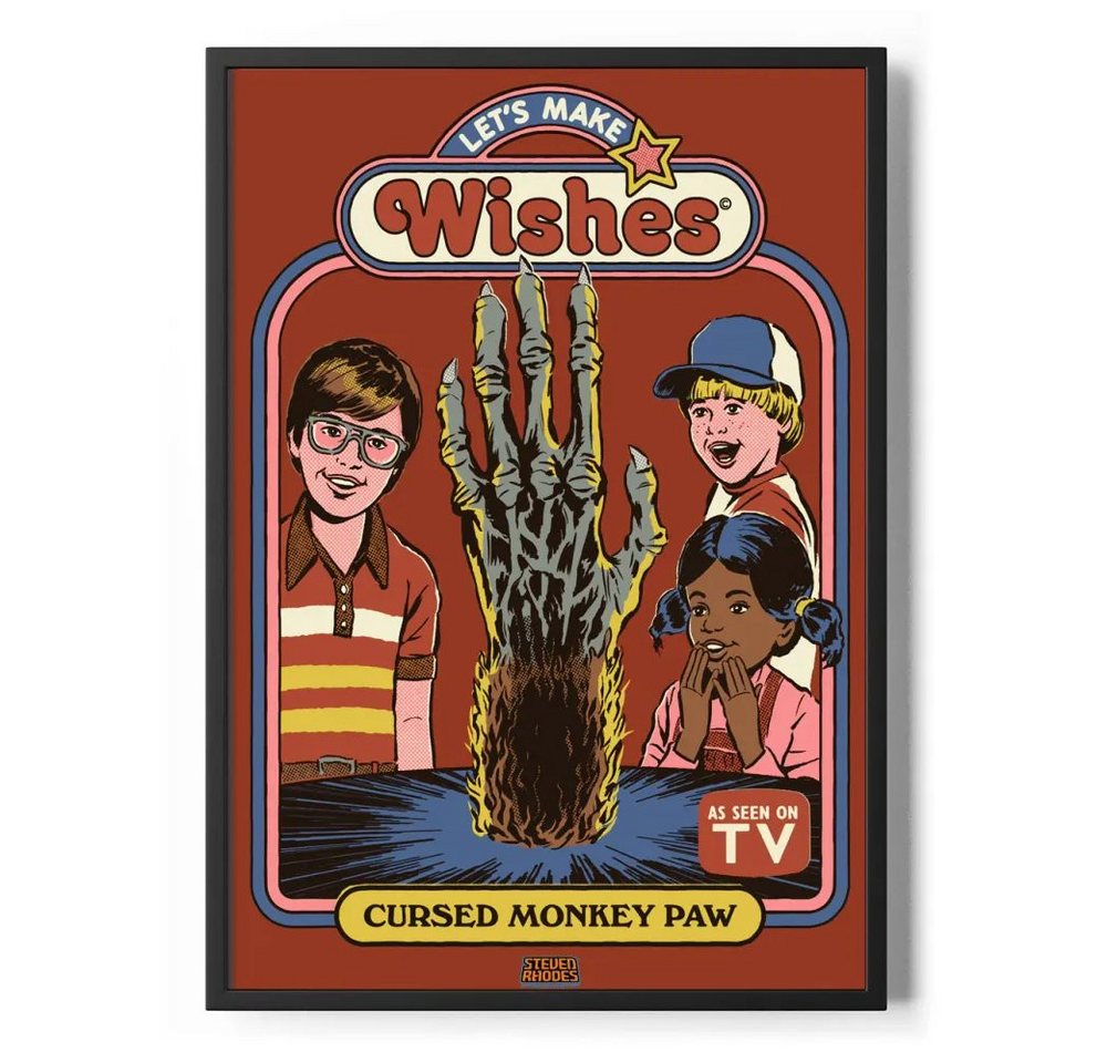 Steven Rhodes Poster Let'S Make Wishes Poster Standard Steven Rhodes Poster Let'S Make Wishes Poster Standard von Steven Rhodes