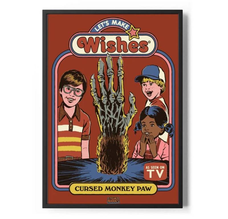 Steven Rhodes Poster Let'S Make Wishes Poster Standard Steven Rhodes Poster Let'S Make Wishes Poster Standard von Steven Rhodes