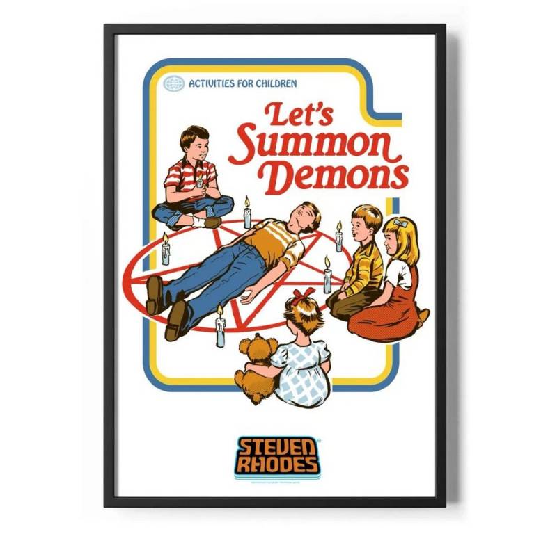 Steven Rhodes Poster Let'S Summon Demons Poster Standard Steven Rhodes Poster Let'S Summon Demons Poster Standard von Steven Rhodes