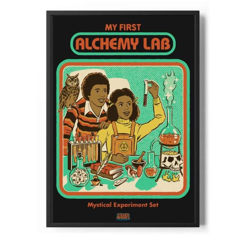Steven Rhodes Poster MY First Alchemy Lab Poster Standard Steven Rhodes Poster MY First Alchemy Lab Poster Standard von Steven Rhodes