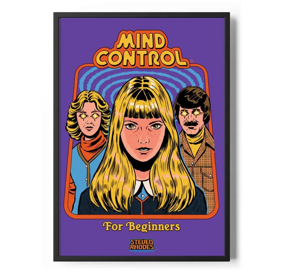 Steven Rhodes Poster Mind Control Poster Standard Steven Rhodes Poster Mind Control Poster Standard von Steven Rhodes
