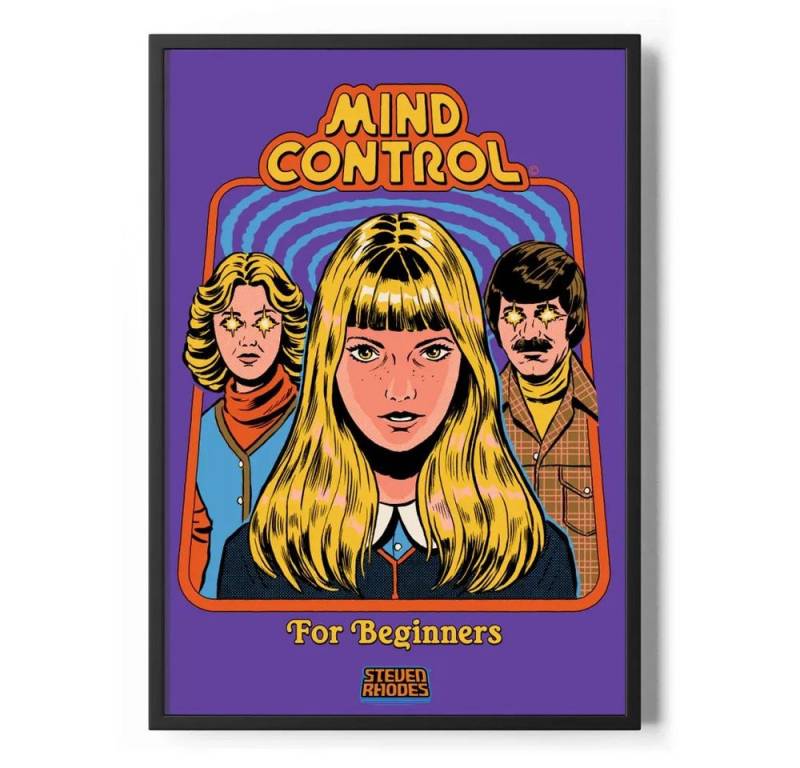 Steven Rhodes Poster Mind Control Poster Standard Steven Rhodes Poster Mind Control Poster Standard von Steven Rhodes