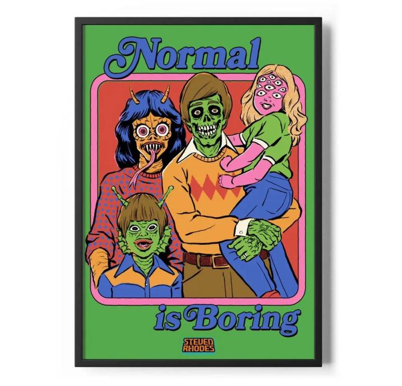 Steven Rhodes Poster Normal IS Boring Poster Standard Steven Rhodes Poster Normal IS Boring Poster Standard von Steven Rhodes